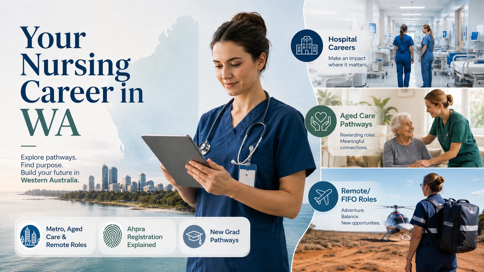 Read more about the article Nursing Jobs in Perth & WA: A Complete Guide to Finding the Right Role
